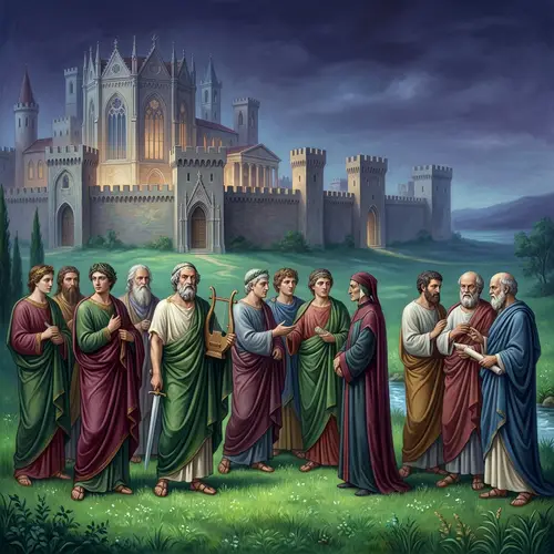 Dante's Inferno Canto IV: The Spirits of Limbo