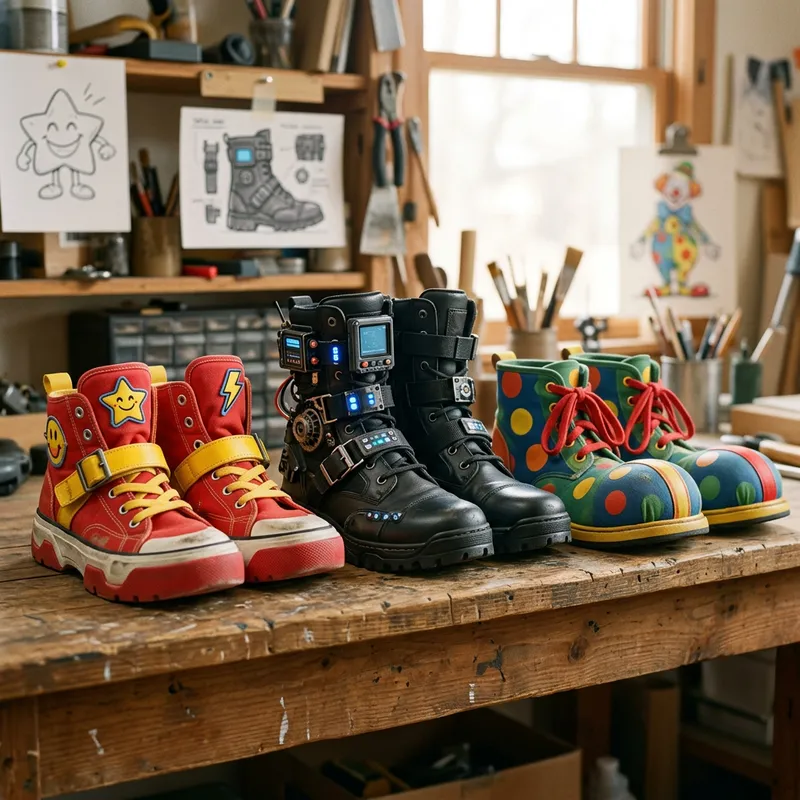 Cartoon Character Shoes: Colorful & Creative Shoe Collection
