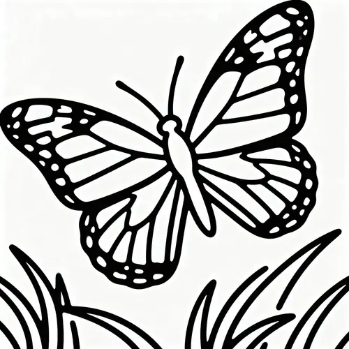 Simple Line Art Drawing Creation