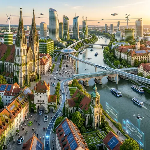 Futuristic Ingolstadt: City Transformation in 100 Years