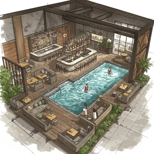 Open a Unique Bar & Restaurant with a Pool