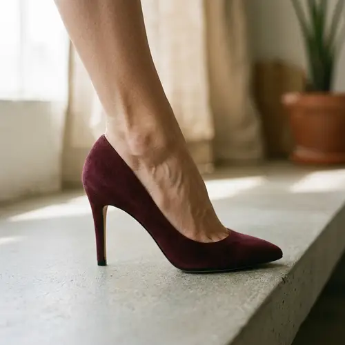 Artistic Foot Photography in Heels | Aesthetic Beauty