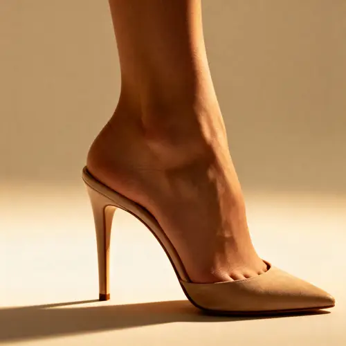 Artistic Foot Photography in Heels | Aesthetic Beauty