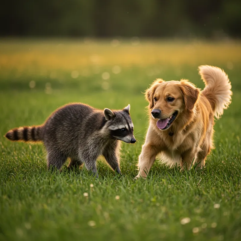 Raccoon and Dog: Unlikely Friendship