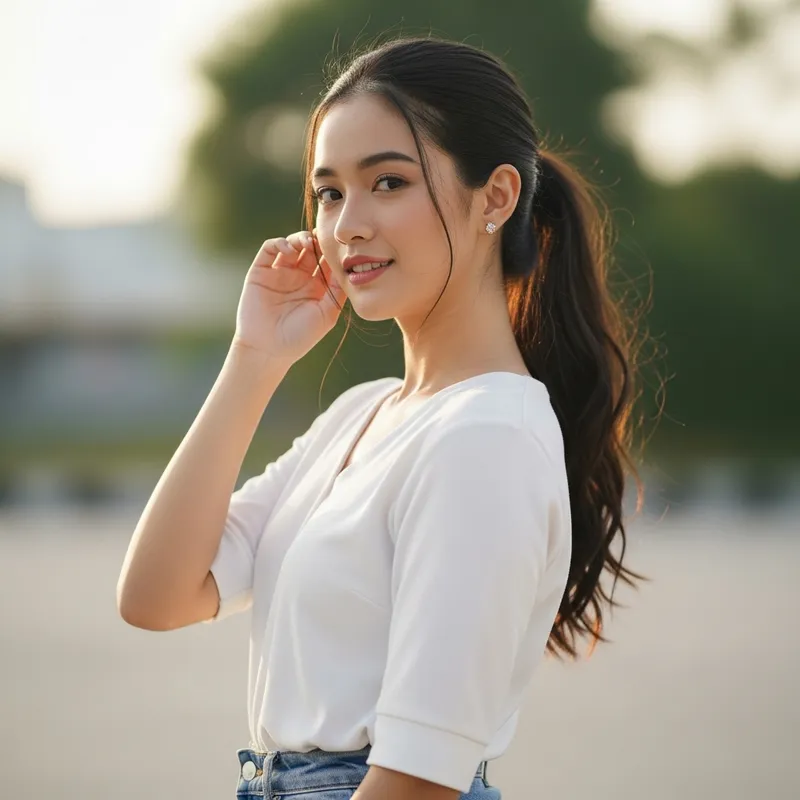 Young Malay Woman in Her 20s