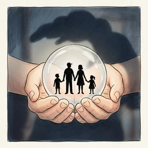 Fear of Losing Family - Emotional Drawing