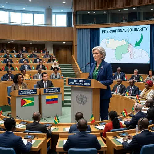 International Diplomatic Meeting Supporting Guyana in Territorial Dispute