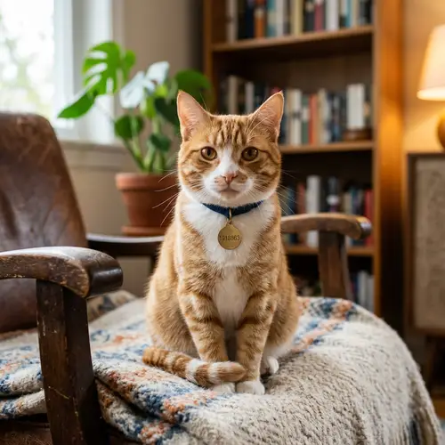 Charming Cat Image: A Moment of Serenity