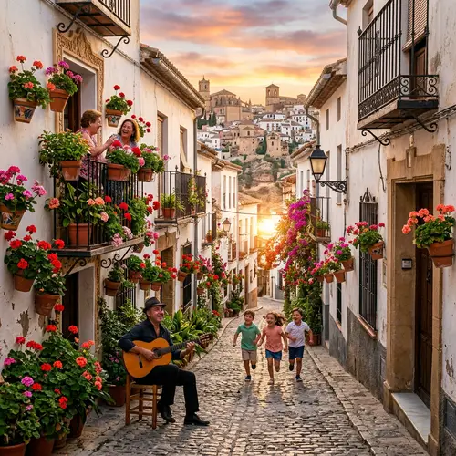 Traditional Spanish Scenery: Breathtaking Views and Local Charm