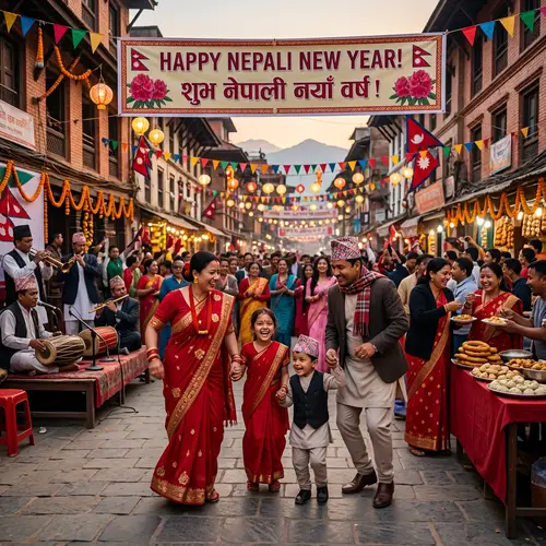 Celebrate Nepali New Year: Family Festivities and Joy