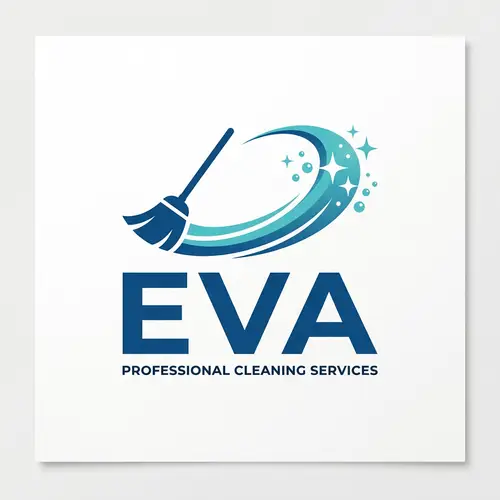 Professional Cleaning Company Logo Design - 'EVA'