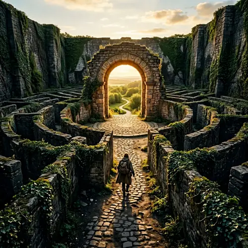Exit from the Ivy-Covered Stone Maze | Find Hope and Freedom