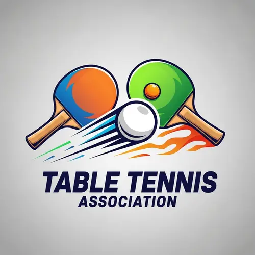 Dynamic Table Tennis Logo Design | Bold & Vibrant