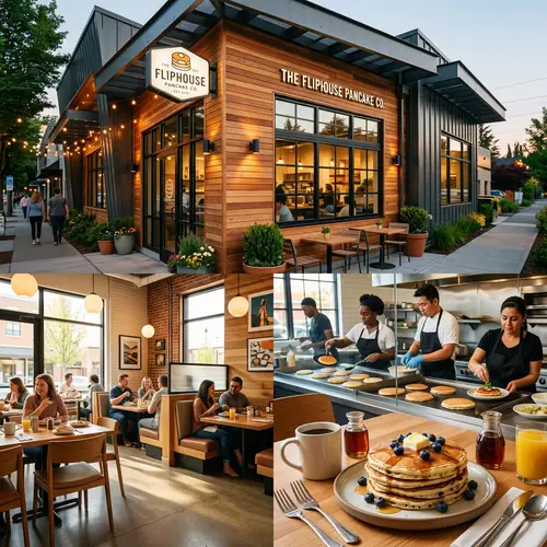 Modern Pancake House | Welcoming Atmosphere