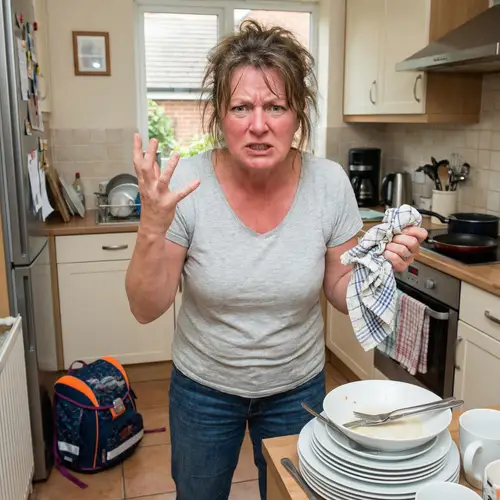 Very Angry Mother - Expressing Parental Frustration