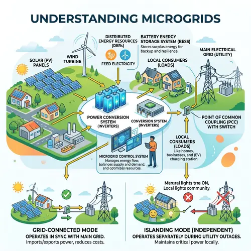 Microgrid: Efficient Small-Scale Power Grid Overview