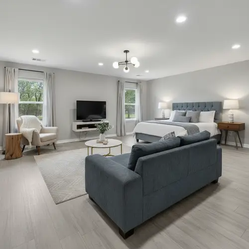 Modern Cozy Living Room & Bedroom Makeover Ideas