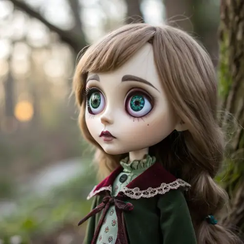 Big-Eyed Porcelain Doll Transformation