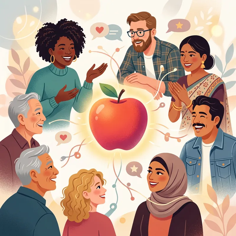 Person Adored & Appreciated: Communicative Apple of Diversity