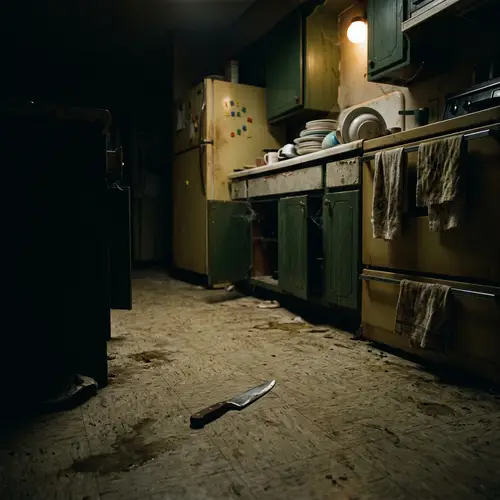 Creepy Kitchen Vibes: Dark and Eerie Moments