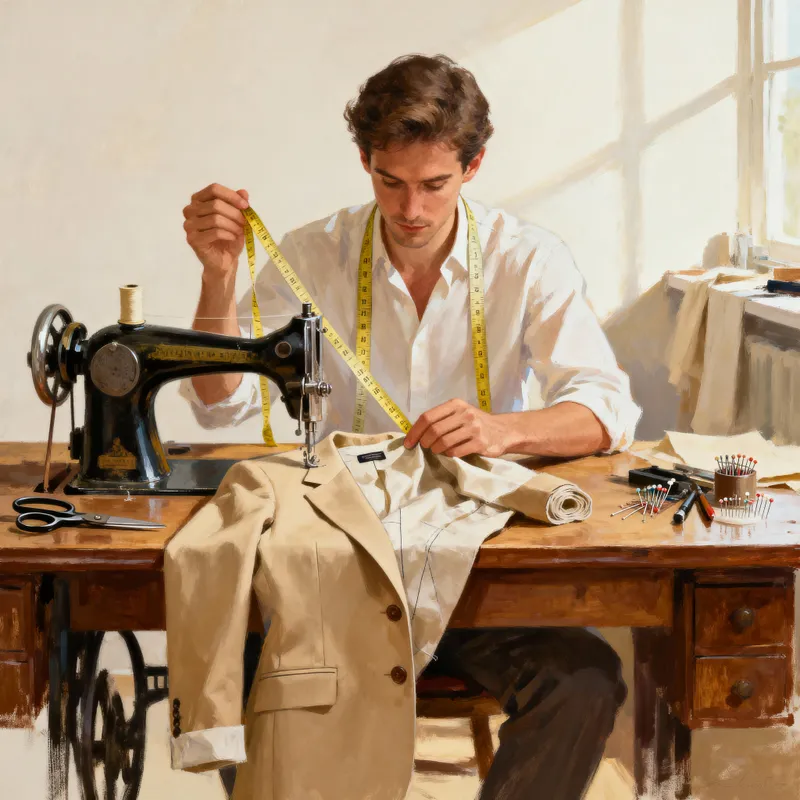 Tailoring Pattern for a Jacket