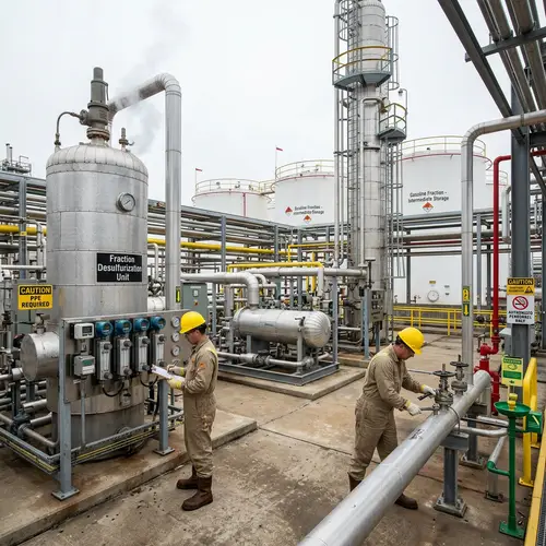 Gasoline Fraction Cleaning Process: Industrial Machinery & Safety Standards