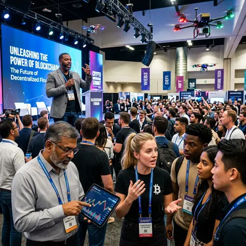 Engaging Crypto Conversations at Tech Conference