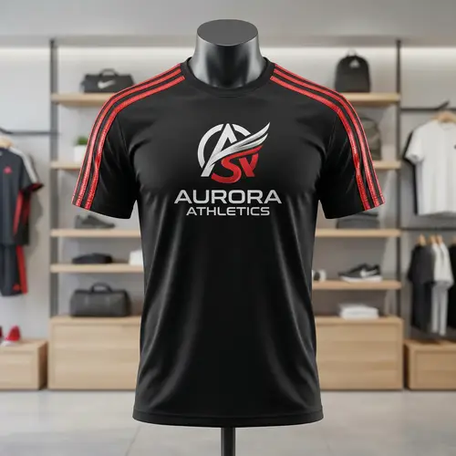 Modern Athletic T-Shirt Design | Sportswear Collection