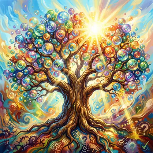 Tree Solutions: Creative & Diverse Problem-Solving Bubbles