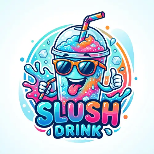 Playful Logo Design for SLUSH DRINK | Refreshing & Quirky