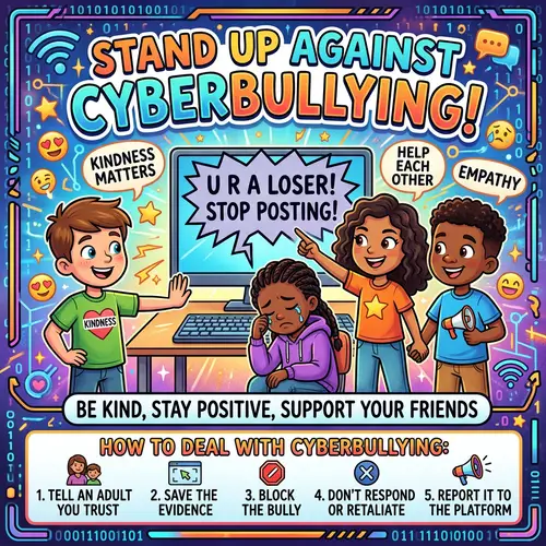 Stand Up Against Cyberbullying - Promoting Kindness and Empathy