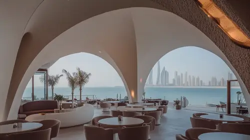 Vault Roof Restaurant: Modern Design with a Middle Eastern Twist