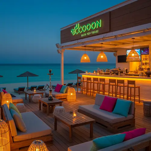 Cocoon Modern Beach Bar & Shisha Station