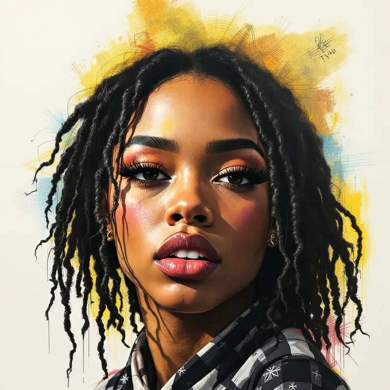 Graphite Drawing Inspired by Tyler The Creator's 'She'