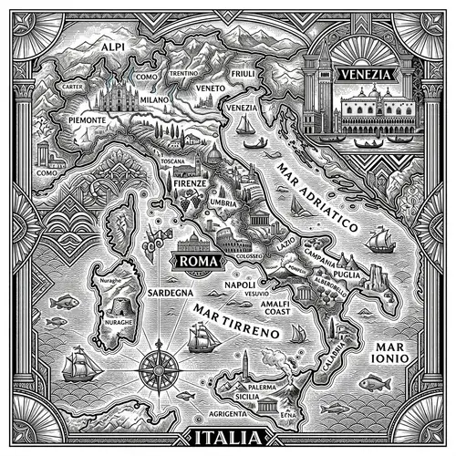 Discover Italy's Geographic Diversity - Landmarks & Landscapes