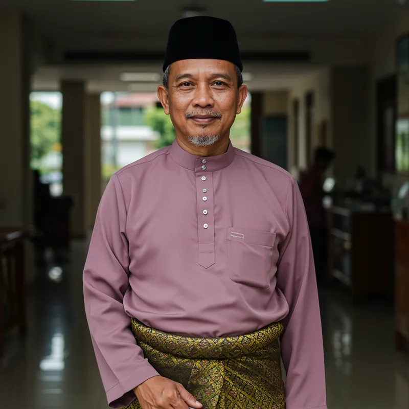 Traditional Malaysian Men's Attire: Baju Melayu & Songkok