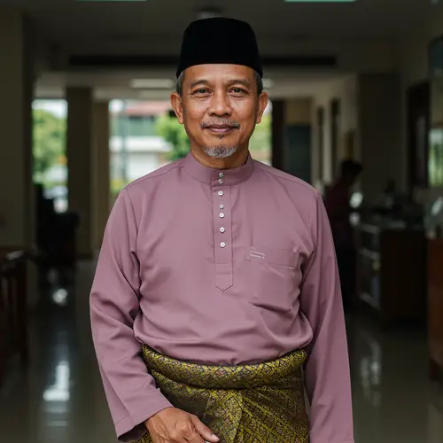 Traditional Malaysian Men's Attire: Baju Melayu & Songkok