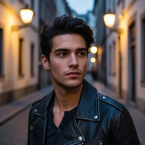 Charming European Alleyway Model Shoot