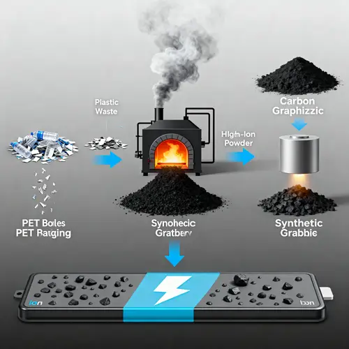 Transform Plastic Waste into Synthetic Graphite