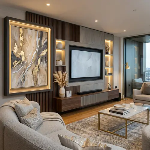 Modern TV Wall Design Ideas for Contemporary Living Rooms