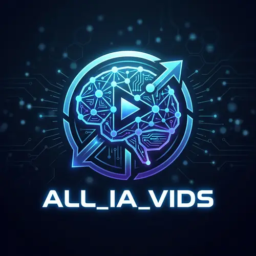 ALL_IA_VIDS - Artificial Intelligence YouTube Channel Logo Design