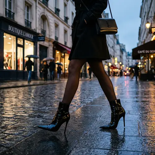 High Heeled Stiletto Ankle Boots