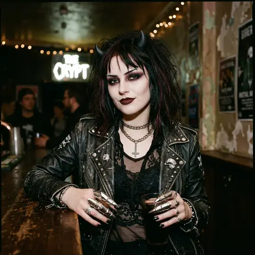 Gothic Makeup and Beauty: Embrace the Devil Girl Look