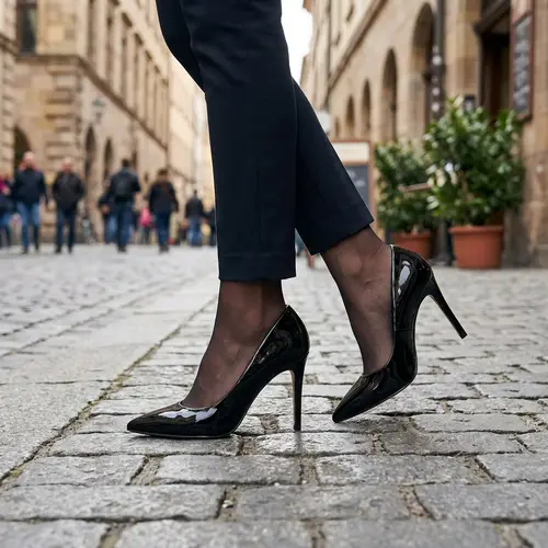 Stylish Spitze High Heels