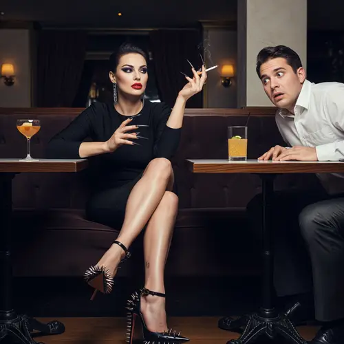 Smokey Eyes and Glamorous Style