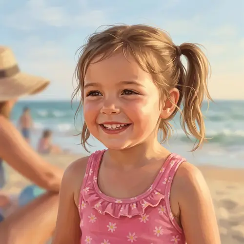 Heartwarming Summer Beach Moments with Family