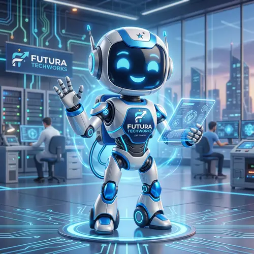 Tech Mascot for Futura Techworks