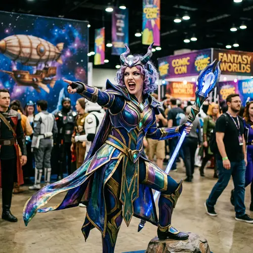 Vibrant Cosplay Photoshoot with Jessica Nigri