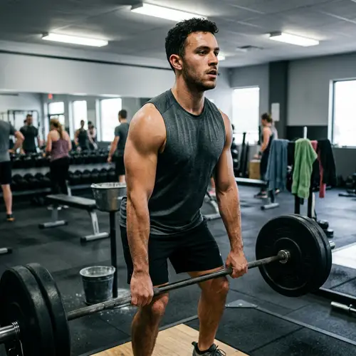 Muscular Man: Strength & Fitness Inspiration