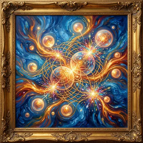 Power of Friendship: Abstract Art in Roman/Greek Style